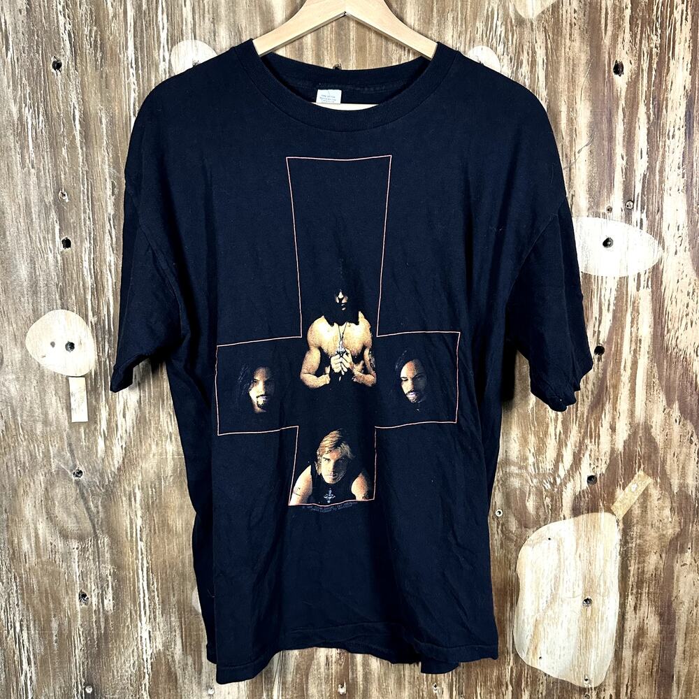 Vintage Danzig Band Shirt Size Large 1990 21.5x27